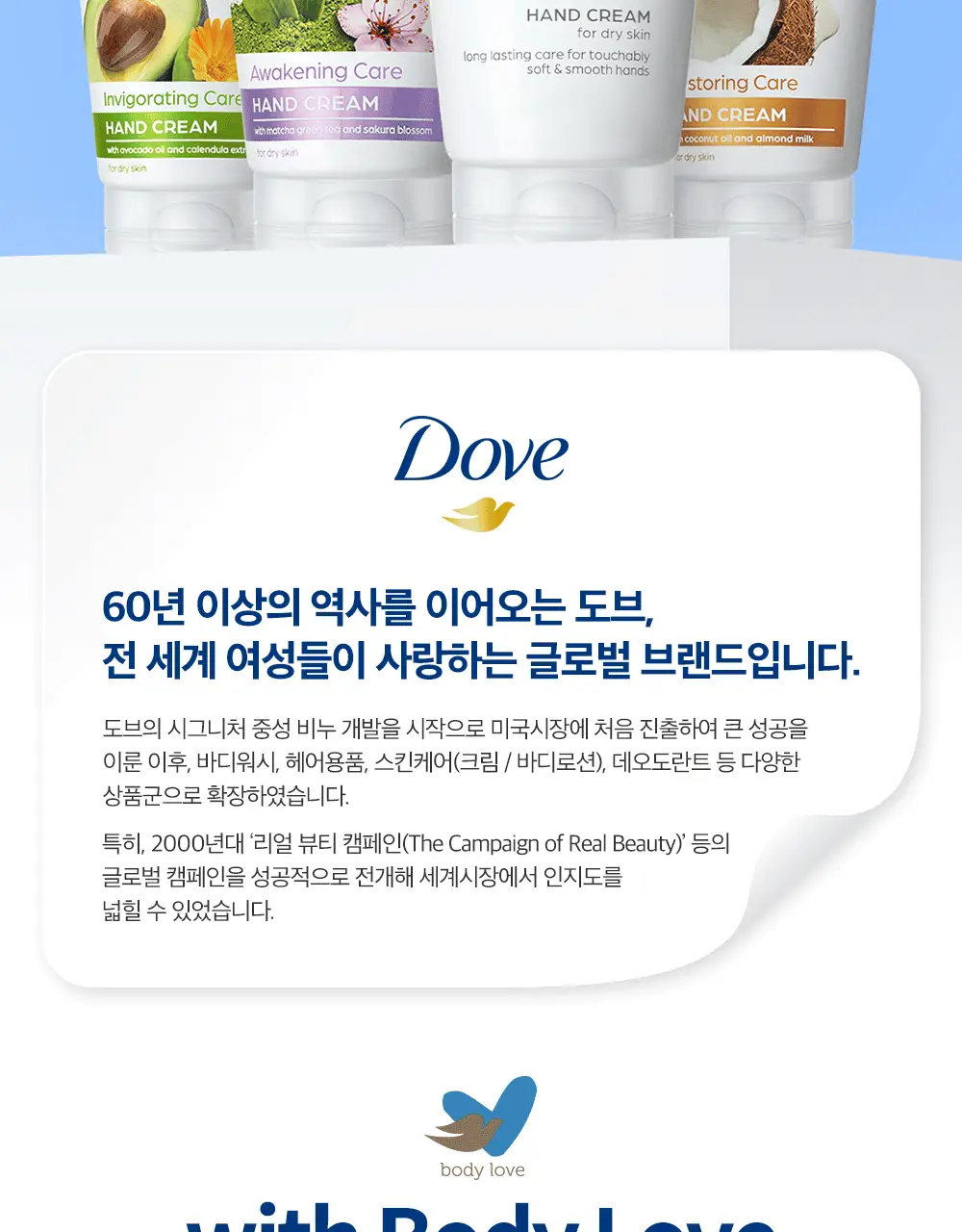 [NEW] 도브 바디러브 핸드크림 75mL 4종 택 1 상세페이지 11